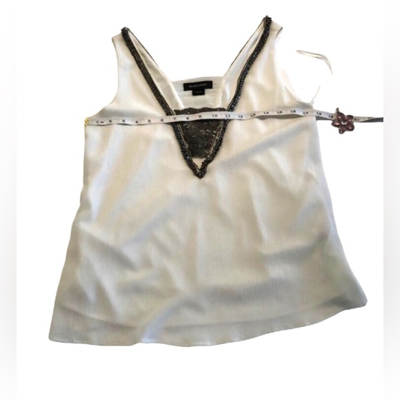 Marciano White Embellished Cami  - Size S - Picture 3 of 13